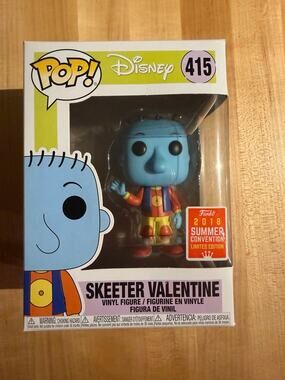 Funko Pop! Disney Doug Skeeter Valentine #415 2018  Convention Limited Edition